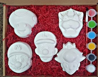 Super Mario Personalised Painting Set