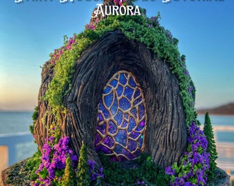 Fairy House Class Online, Miniature Fairy Garden Workshop, Glowing Cottage, Fantasy Course Video Aurora