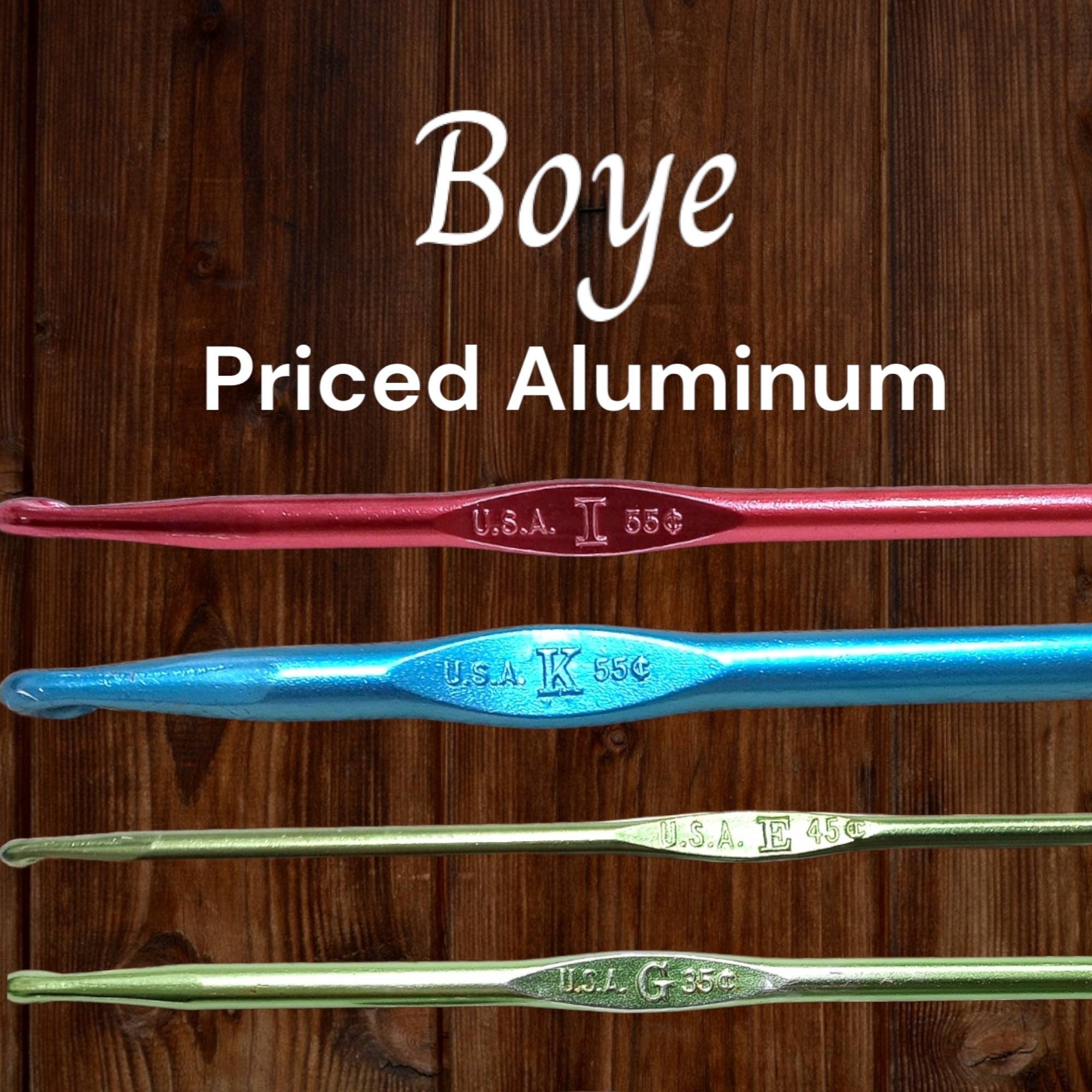 Brand New Select Size Aluminum Crochet Hooks Select Size 2.5mm, 3mm, 3.5mm,  4mm, 4.5mm, 5mm, 6mm, 6.5mm, 7mm, 8mm, 9mm, 10mm 