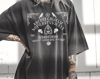 OUIJA Spirit board shirt, witchy planchette spirit board tee, witchy halloween occult shirt, Ouija board shirt, tarot shirt, celestial tee