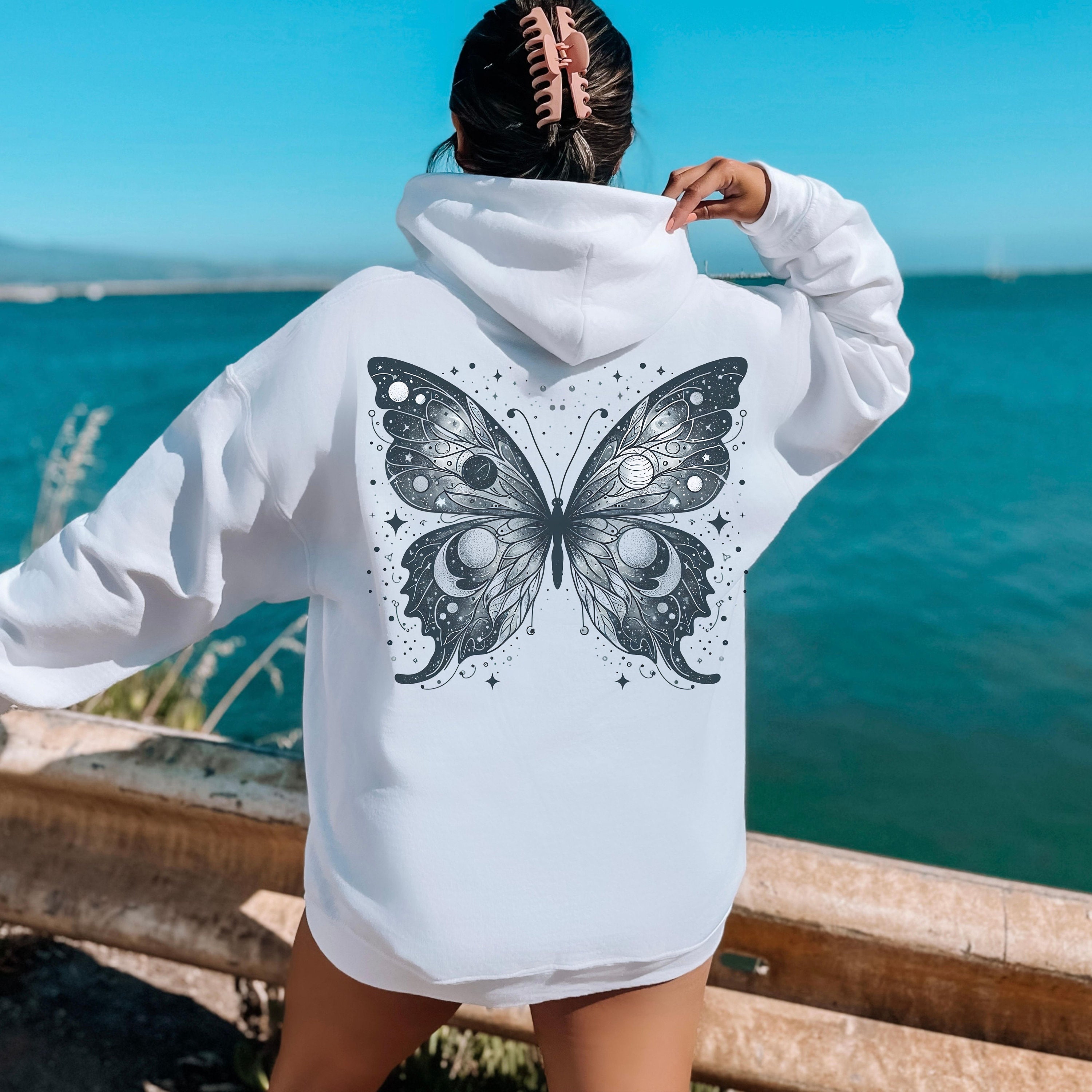 MYSTICAL BUTTERFLY HOODIE, Gifts for Sister,gifts for Wife