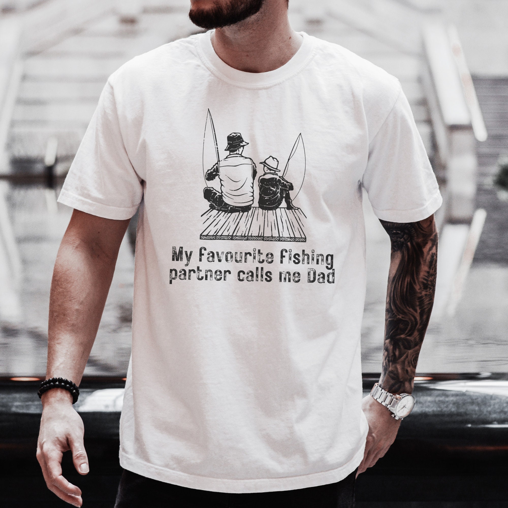 vintage dads fishing shirt - Gem