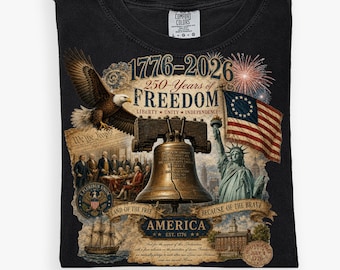 USA FREEDOM png, 4th of July png 250 Years of Freedom Design, Patriotic USA Flag png, Independence Day Shirt Graphic, America 1776 2026 png