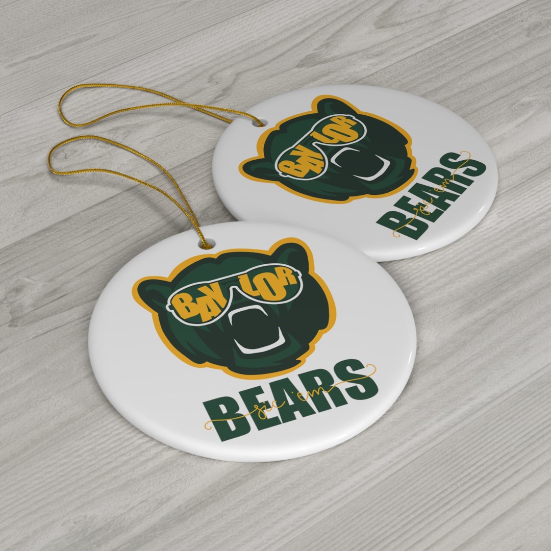 BAYLOR Christmas Ornament BAYLOR Christian Baylor Bears Etsy