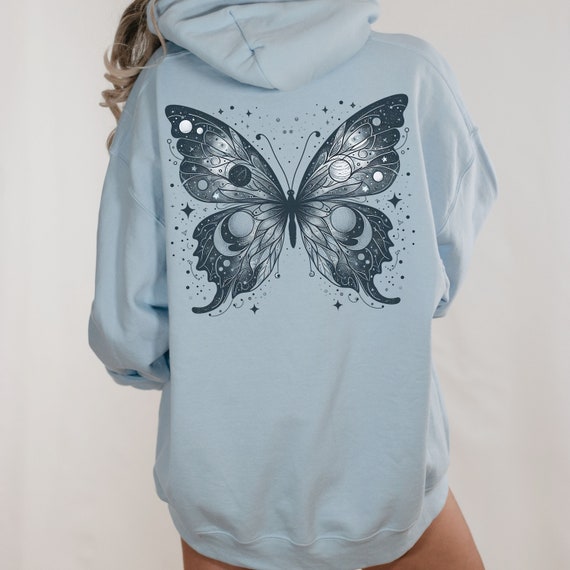 MYSTICAL BUTTERFLY HOODIE Gifts for Sister gifts for Wife personalized Gifts gifts for Girlfriend gifts for Her Gifts for Mom mother s Day Etsy