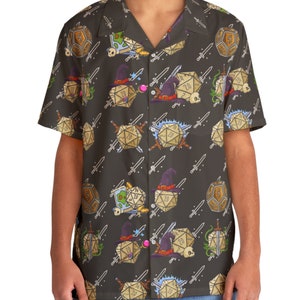 DND dungeon master shirt, dungeons and dragons custom shirt, dice shirt, dnd rpg shirt, DnD Hawaiian Shirt, DnD Shirt, Dice Shirt, DM gift
