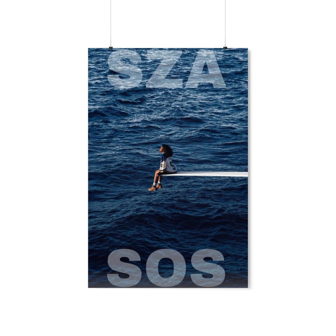 Sza Vertical Lettering SZA SOS Premium Matte Vertical Posters - Etsy