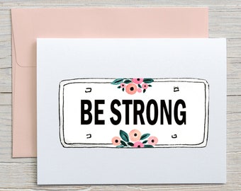 Be Strong / Prison Wife Card / Long Distance Relationship Card / Love Card / Support Card / Prison Card (A2 card)