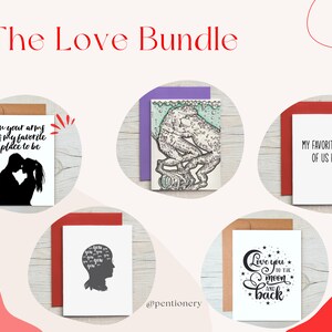 The Love Bundle / Prison Wife Card / Long Distance Relationship / Love / Funny Naughty Card (A2 card)