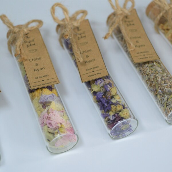 Tea Wedding Favors Etsy