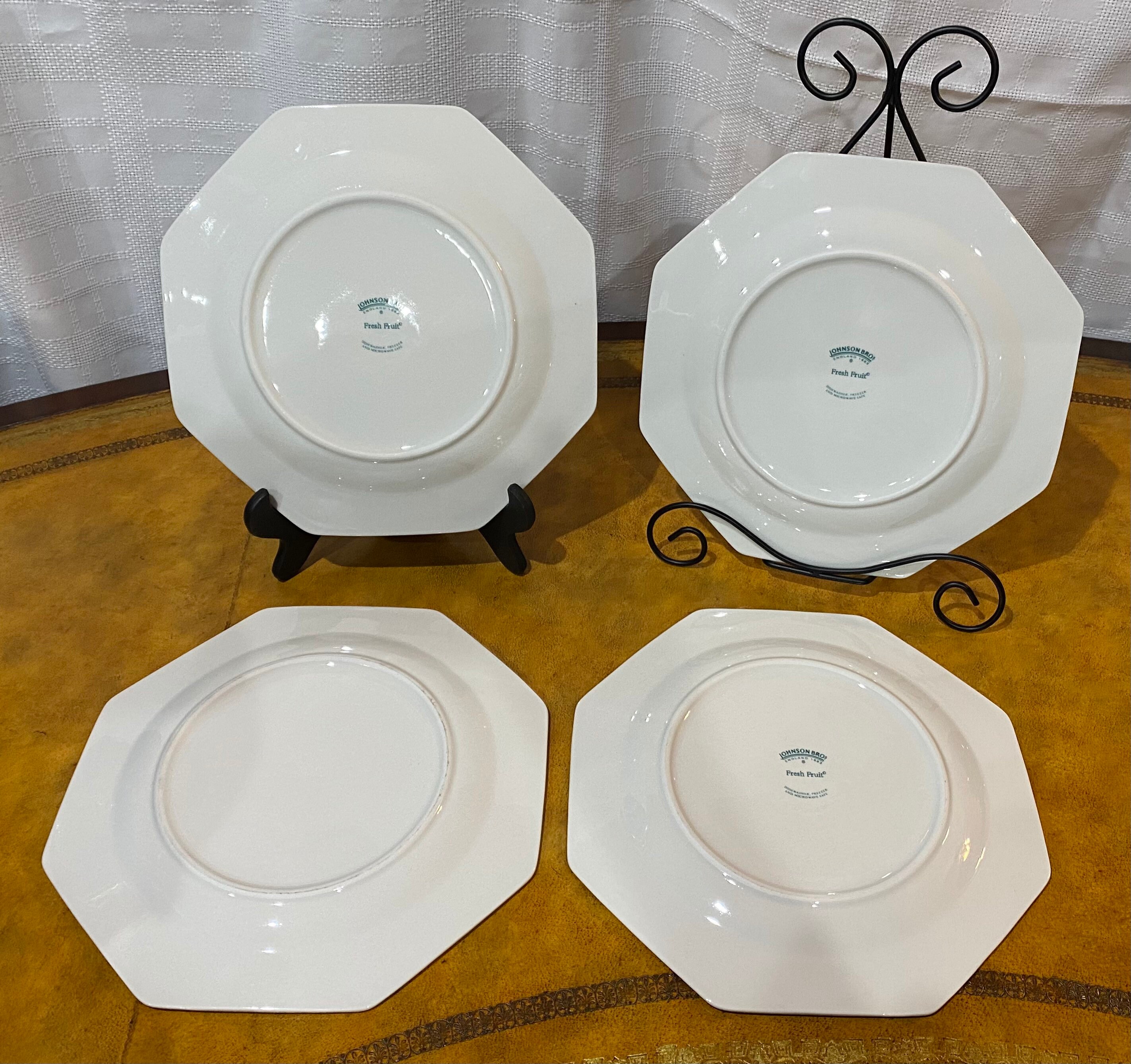 Vintage Johnson Brothers Fresh Fruit Pattern Choice of Dinner Plates