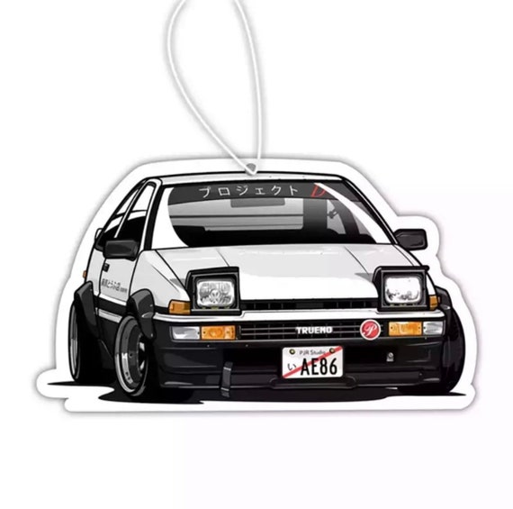 JDM Auto Lufterfrischer / Auto Parfüm / Raumerfrischer / hängender  Lufterfrischer / Anime Lufterfrischer / kawaii jdm Autozubehör / AE86 /  Automobil - .de