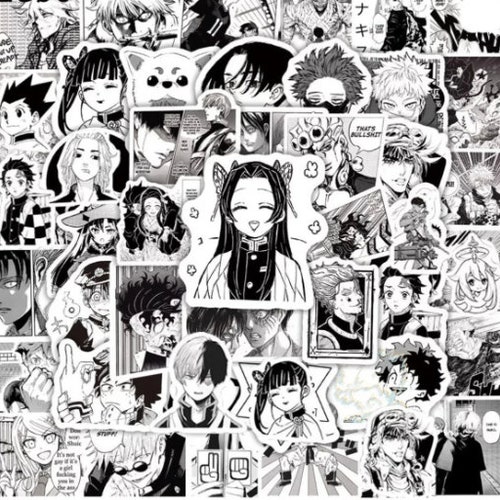 My Hero Academia Stickers for Sale  Anime printables Black and white  stickers Black stickers