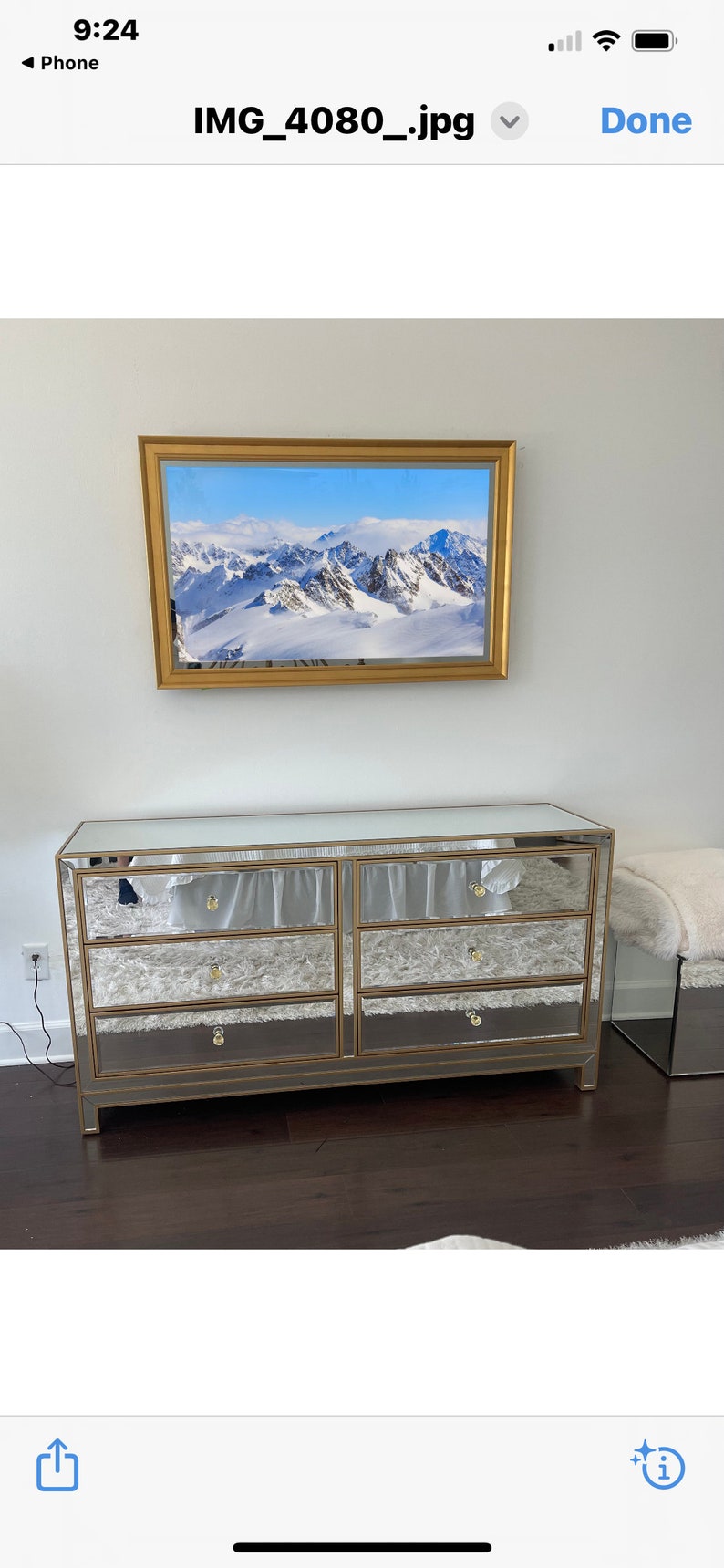 Presidents Day 20 Off Framed Mirror TV Assembled to a Samsung 55