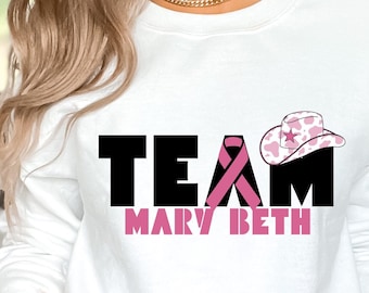 Custom Breast Cancer Support Team Shirts, Personalized Team Cancer Shirt, Cancer Family Matching T-Shirts, Breast Cancer T-Shirt, Pink Shirt