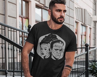 Bride of Frankenstein | Halloween Shirt | Horror Movie | Frankenstein | Vintage T Shirt | Frankenstein Shirt | Halloween | Monster Shirt