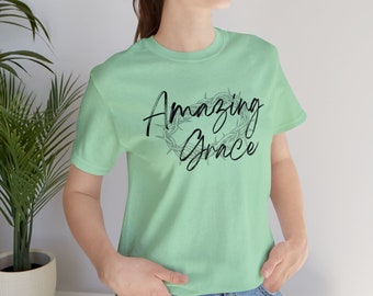 Erstaunliche Anmut | Christian Shirt | Glaube Shirt | Religiöses Shirt | Anmut-Shirt | Kirche Shirt | Inspirierendes Shirt | Erstaunliches Grace Tee