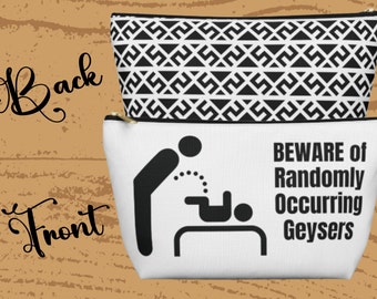 Funny Diaper Pouch - Diaper Bag Organizer, Diaper Wallet, Mommy Essential Clutch, Baby Shower Gift, Diaper Nappy, Baby Travel Bag, Clutch