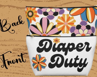 Groovy Windeltasche - Windeltaschen-Organizer, Windeltasche, Mama unverzichtbare Kupplung, Baby-Dusche-Geschenk, Windel, Baby-Reisetasche, Kupplung