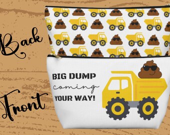 Lustige Kipper-Windeltasche - Windeltaschen-Organizer, Windelbrieftasche, Mama unverzichtbare Kupplung, Baby-Dusche-Geschenk, Windel, Reisetasche,