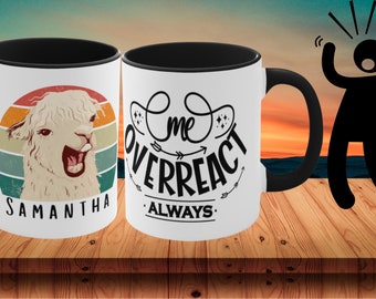 Sarcastic Mug | Sarcastic Llama Personalized Mug | Llama Lover Mug | Funny Mugs | Llama Mugs | Llama Lover Gifts | Co Worker Gift | Work Mug