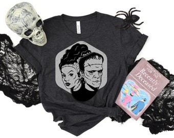 Bride of Frankenstein, Halloween Shirt , Horror Movie, Frankenstein , Vintage T Shirt, Frankenstein Shirt,  Halloween, Monster Shirt