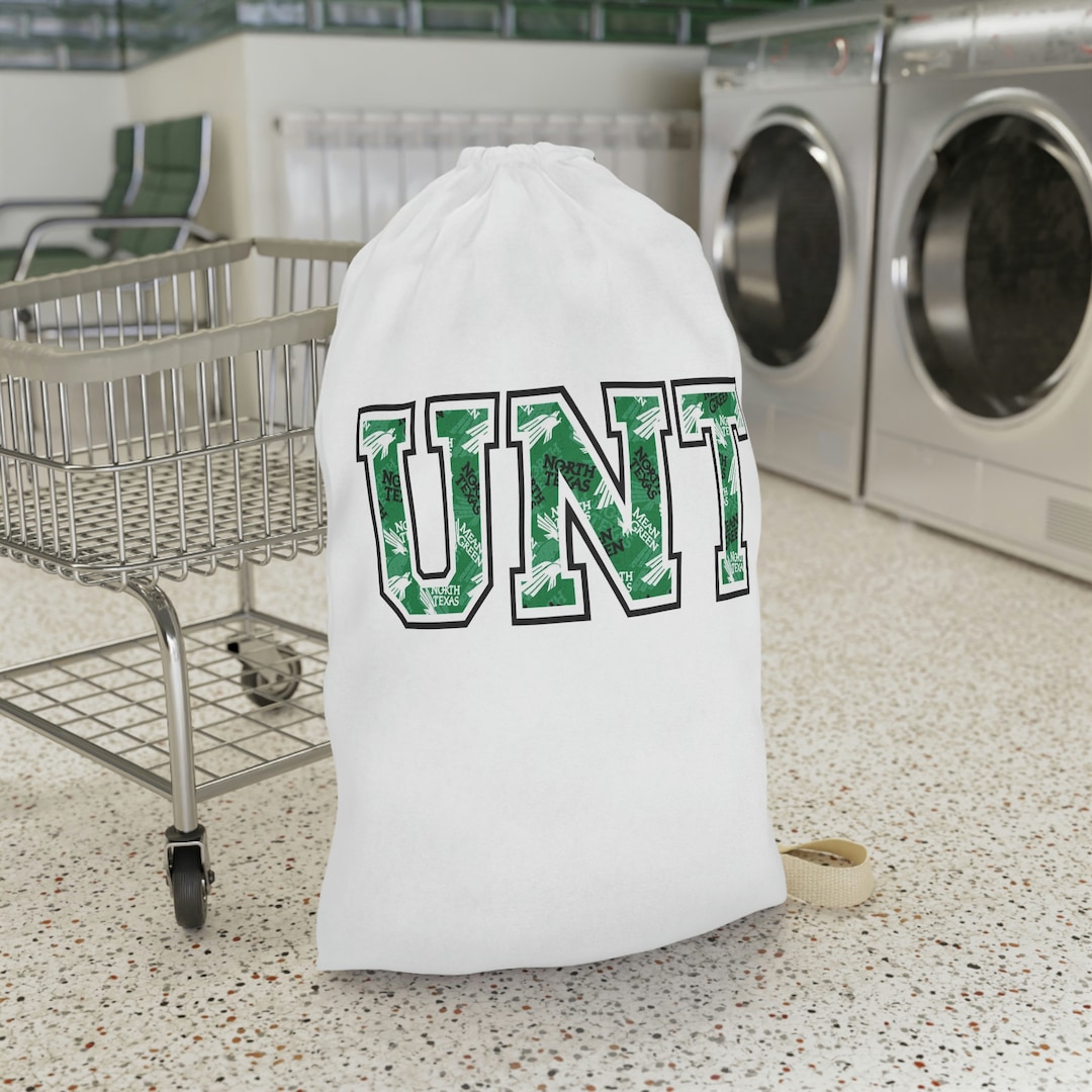 University of North Texas Laundry Bag UNT Laundry Bag North Etsy