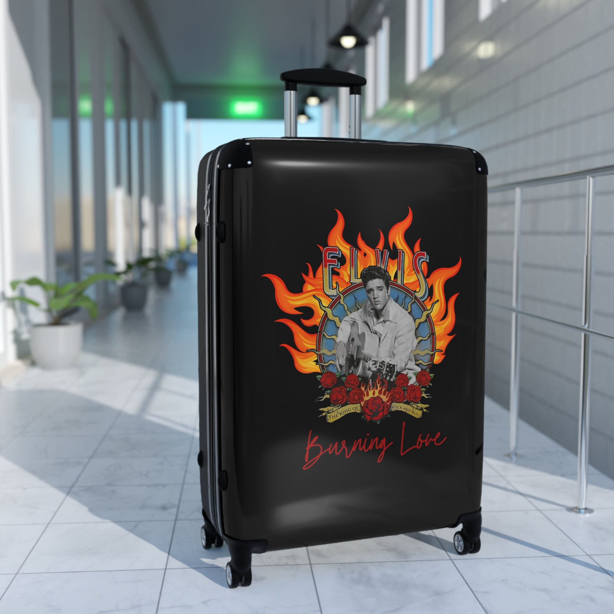 Elvis Burning Love Suitcase