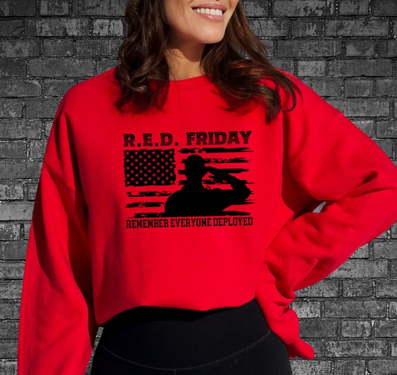 Red friday sweatshirt hotsell