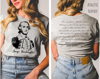 George Washington | Patriotic T-Shirt | American Revolution | Valley Forge | History Teacher | American President | Revolutionary War | 1776