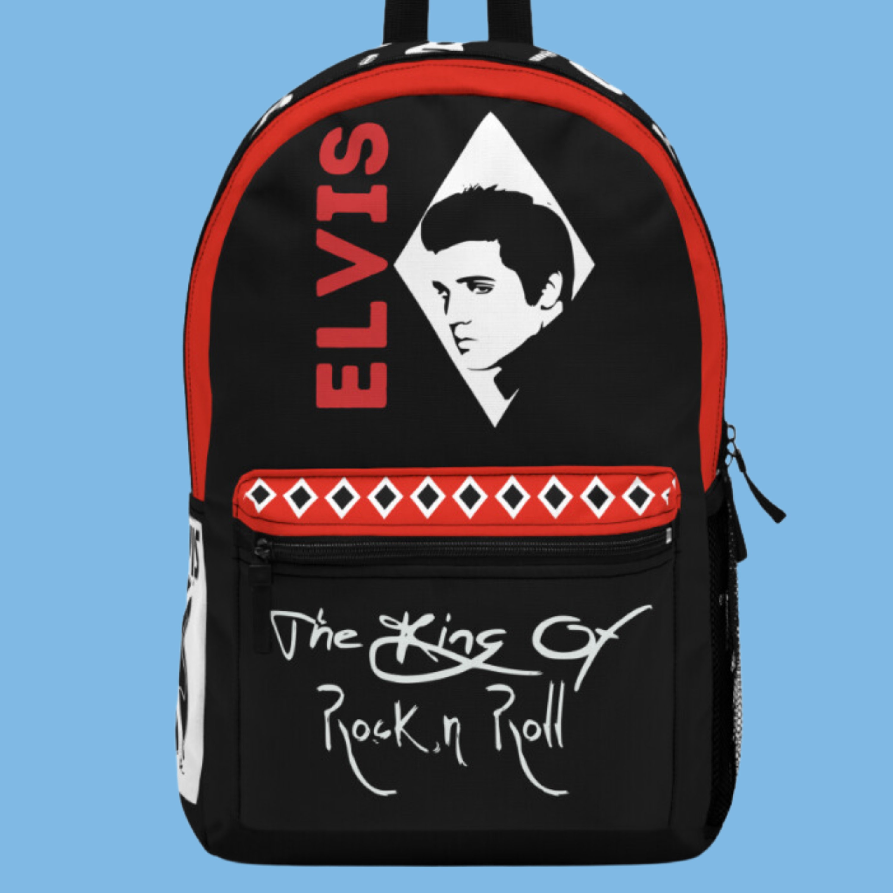 elvis elephant mini backpack Elvis Backpack, Retro Elvis Gift, Elvis Fan Gift, Elvis Diaper Bag,  Graceland Vacay, Elvis Presley, the King of Rock and Roll, Elvis Merch