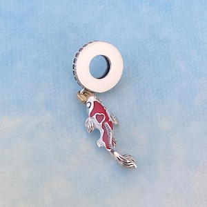 Good Fortune Carp Dangle Charm | Two-tone | Pandora US