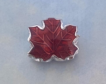 Dodo Pomellato Collana Ciondolo Foglia Acero Argento Massiccio 53 Gr