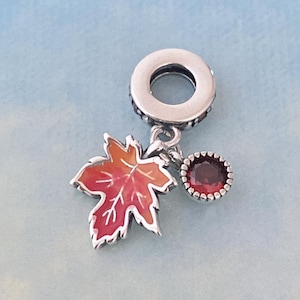 Maple Leaf baumeln Charme Kanada Ahornblatt Charme für Armband, Halsketten-Anhänger