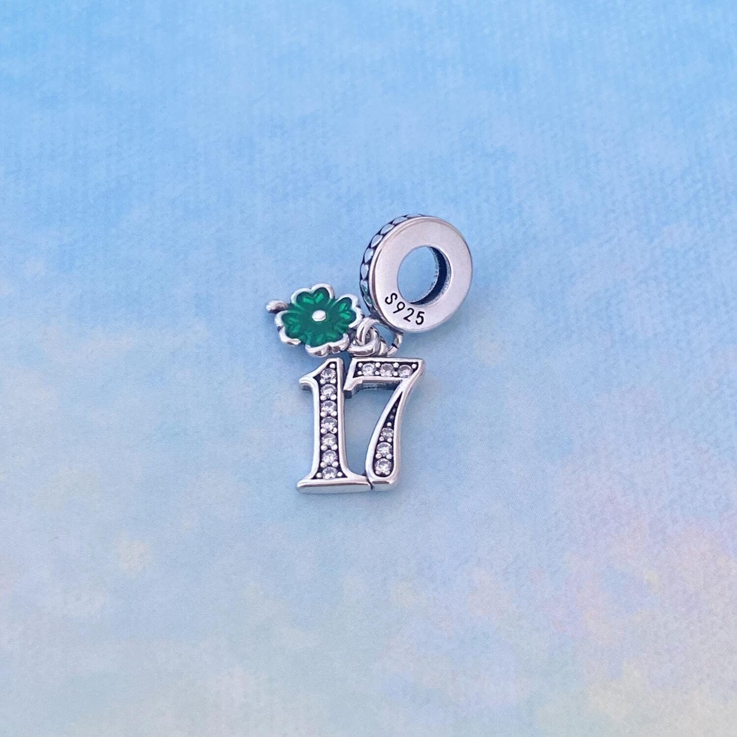 Pandora 17th Birthday Charm