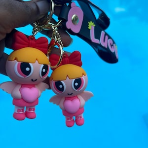 Black powerpuff girl   Keychains