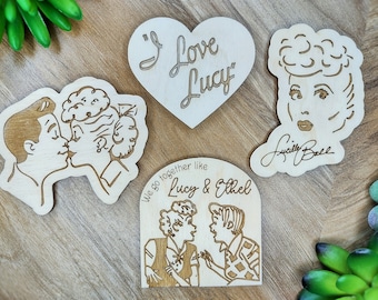 Collection d'aimants classiques I Love Lucy