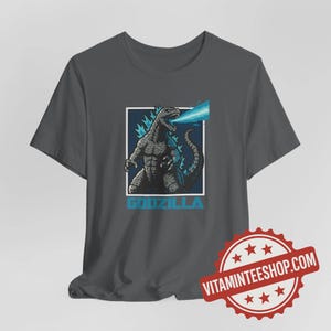 Godzilla Tokyo Destruction Tee - Japanese Kaiju Movie T-Shirt - Retro Monster Film Graphic Shirt