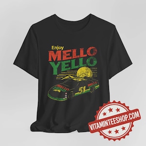Vintage Mello Yello Racing T-Shirt - 90s NASCAR Parody Tee