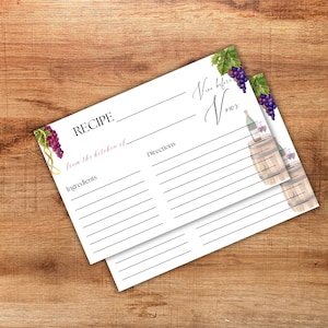 Vino before Vows vrijgezellenfeest Receptkaart en verzoekkaartje, afdrukbare rode wijnproeverij canva-sjabloon met wijnmakerijthema, digitale download