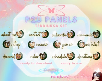 Teddiursa Twitch Panels