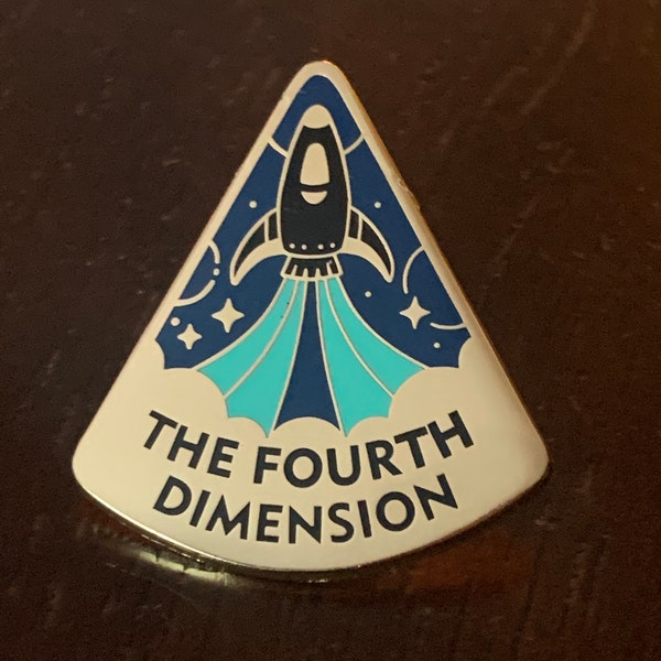 4th Dimension Big Book Enamel Pin / Recovery / Sobriety Pin/ NA / AA / 12 Step / Sober / Recovery Gifts | Sponsor Gift