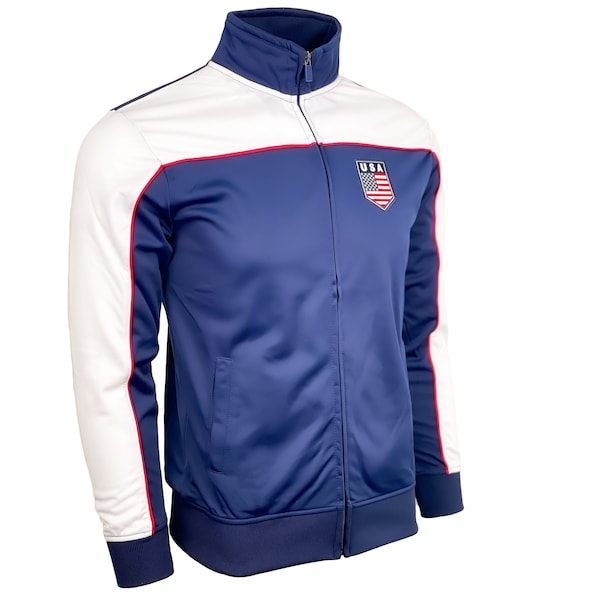 USA Track Jacket Youth And Adult Sizes, U.S. Full Zip Jacket