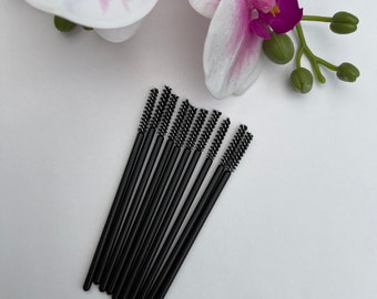 Black Brow Lamination Styling Brushes - 10pcs