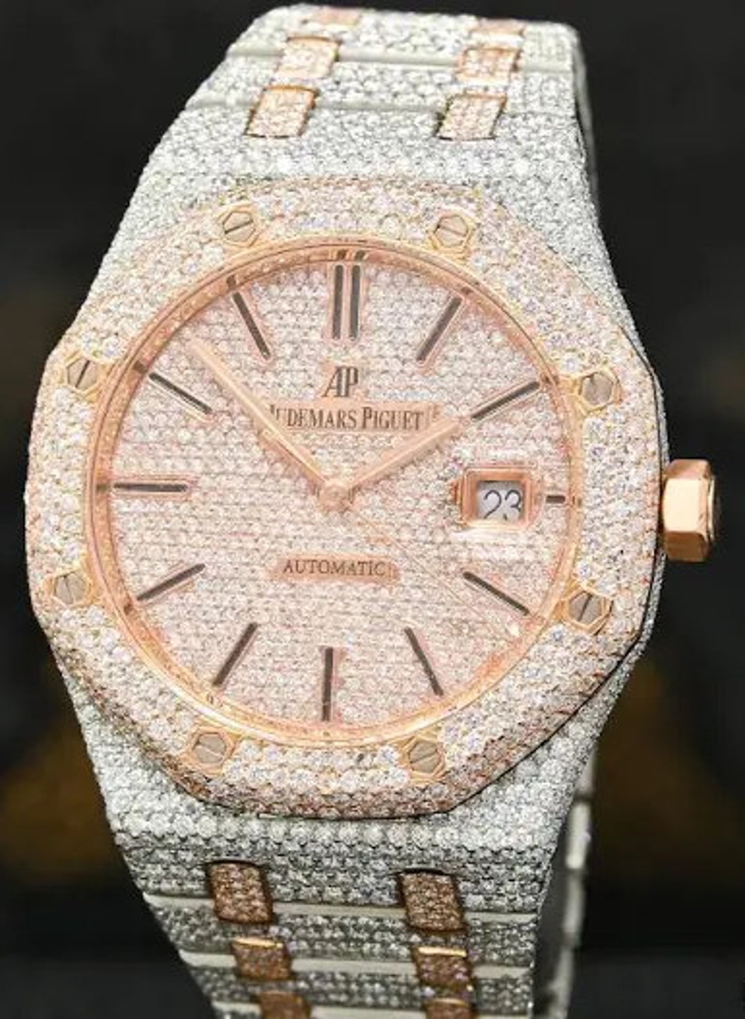 41mm Royal Oak Offshore Audemars Piguet AP Bust Down Watch Etsy