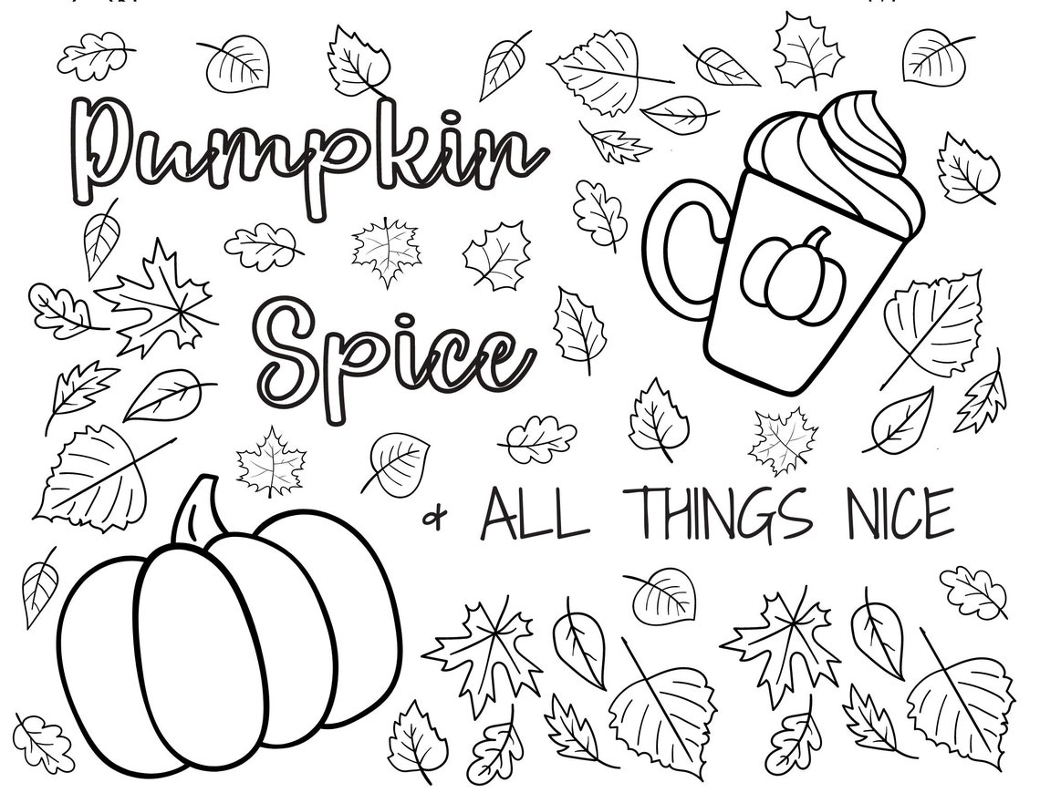 Thanksgiving Fall Theme Coloring - Il 1140xN.4284201043 3gdh 