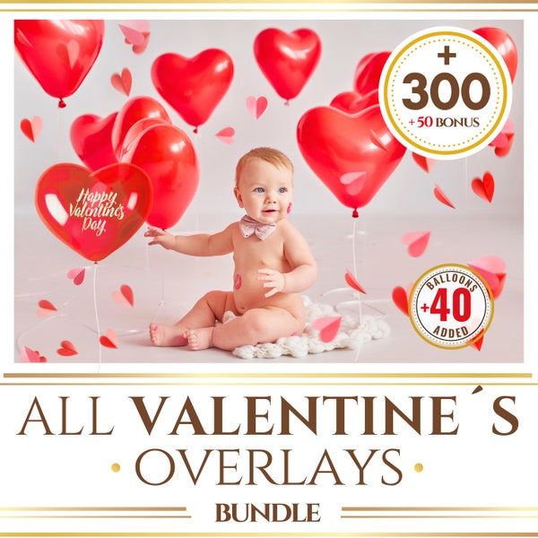 Valentine Day Overlays Collection. Photoshop editing.Layers Bundle.Photo Overlays. Photo editing resources. Happy Valentines. Heart Overlays