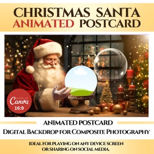 Vintage Christmas Wrapping Paper Printable Download North Pole Santa