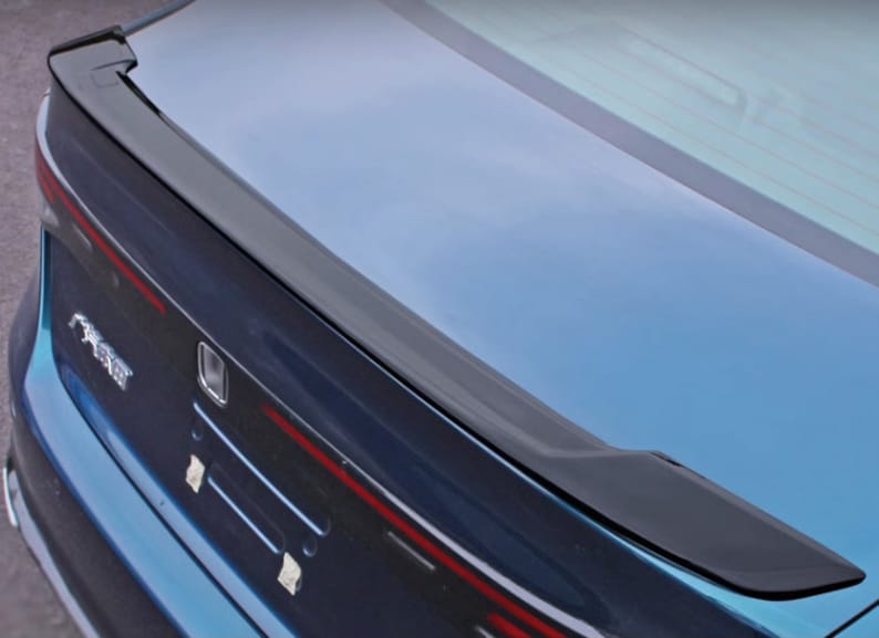 2023 2024 11th Gen Accord V1 Gloss Black Trunk Spoiler Duckbill Etsy