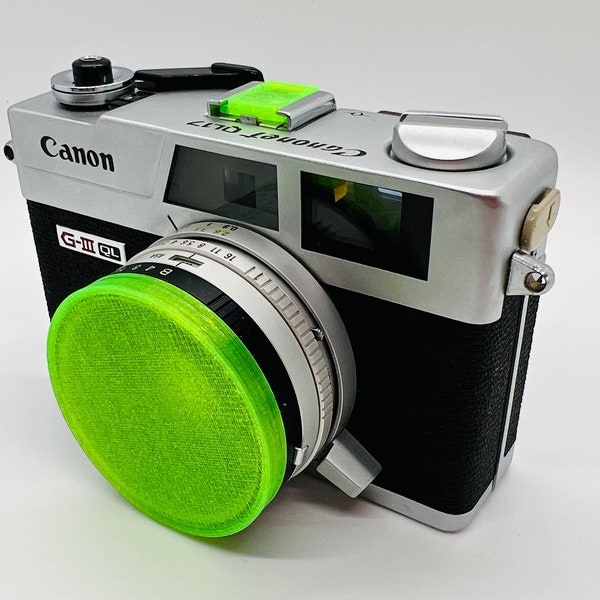 Camera Protection Kit - Canonet G-III QL - Neon Green